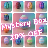E00 - 3D Dragon Egg Mystery Box, Gift for Children, Fun Toy, Candy Container