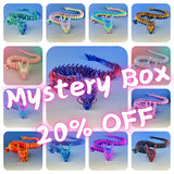 D00 - Chinese Dragons Mystery Box- 3D Dragon, Fridge Magnets, Gift for Children, Fun Toy